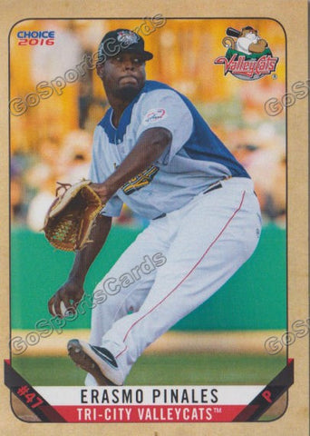 2016 Tri City ValleyCats Erasmo Pinales