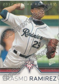 2012 Tacoma Rainiers Erasmo Ramirez
