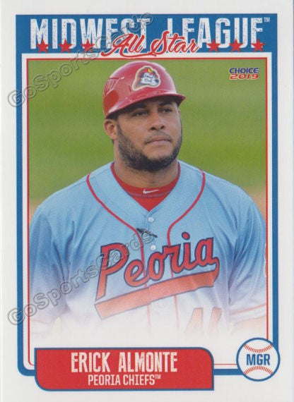 2019 Midwest League All Star Western BT Erick Almonte