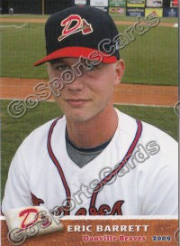 2009 Danville Braves Eric Barrett