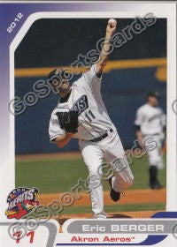 2012 Akron Aeros Eric Berger