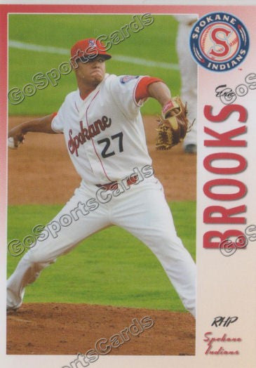 2013 Spokane Indians Eric Brooks
