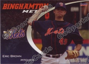 2008 Binghamton Mets Eric Brown