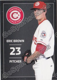 2012 Vancouver Canadians Eric Brown