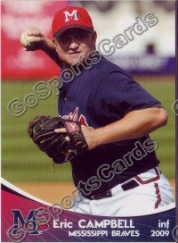2009 Mississippi Braves Eric Campbell