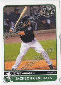 2012 Jackson Generals Eric Campbell