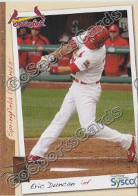 2011 Springfield Cardinals SGA Eric Duncan