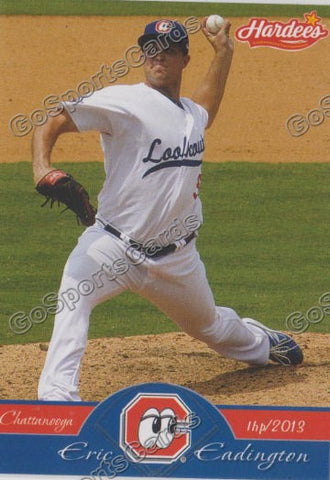 2013 Chattanooga Lookouts Eric Eadington