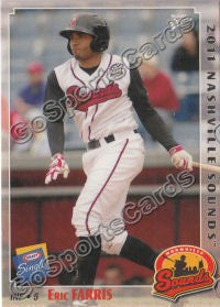 2011 Nashville Sounds Eric Farris