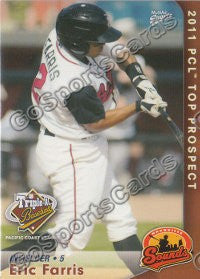 2011 Pacific Coast League Top Prospects PCL Eric Farris