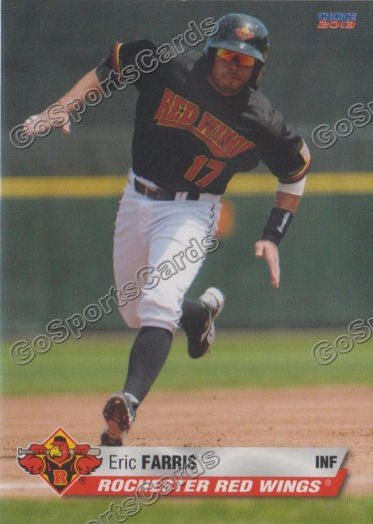 2013 Rochester Red Wings Eric Farris