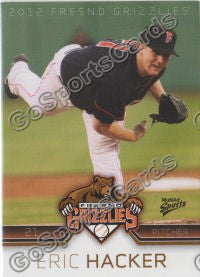 2012 Fresno Grizzlies Eric Hacker
