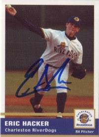 Eric Hacker 2005 Charleston Riverdogs (Autograph)