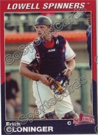 2004 Lowell Spinners Erich Cloninger