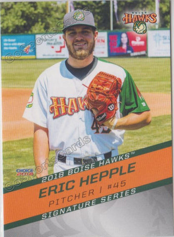 2018 Boise Hawks Eric Hepple