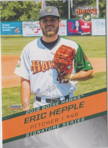 2018 Boise Hawks Eric Hepple
