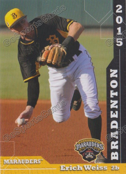 2015 Bradenton Marauders Erich Weiss