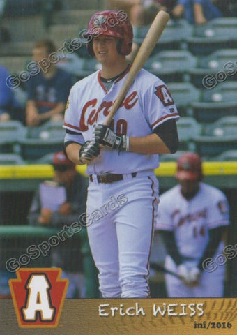 2016 Altoona Curve Erich Weiss