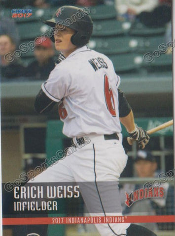 2017 Indianapolis Indians Erich Weiss
