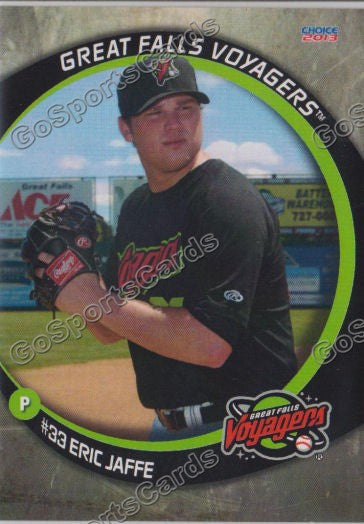 2013 Great Falls Voyagers Eric Jaffe
