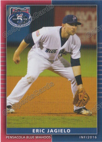 2016 Pensacola Blue Wahoos Eric Jagielo