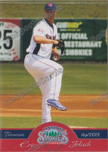 2013 Tennessee Smokies Eric Jokisch
