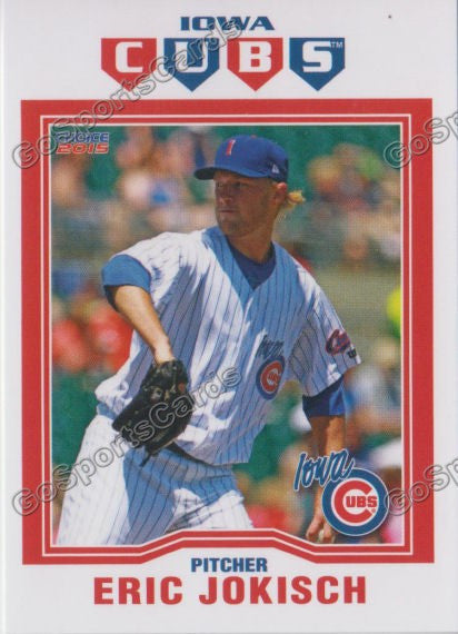 2015 Iowa Cubs Eric Jokisch