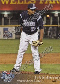 2011 Corpus Christi Hooks Erick Abreu