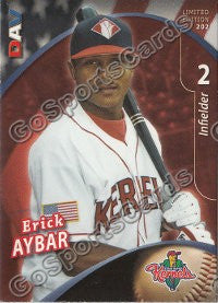 2009 Cedar Rapids Kernels DAV Erick Aybar