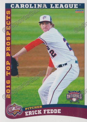 2016 Carolina League Top Prospect Erick Fedde