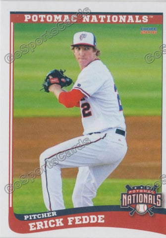 2016 Potomac Nationals Erick Fedde