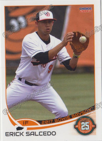 2017 Bowie Baysox Erick Salcedo