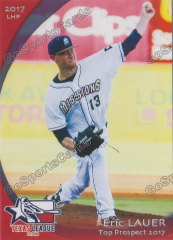 2017 Texas League Top Prospect Eric Lauer