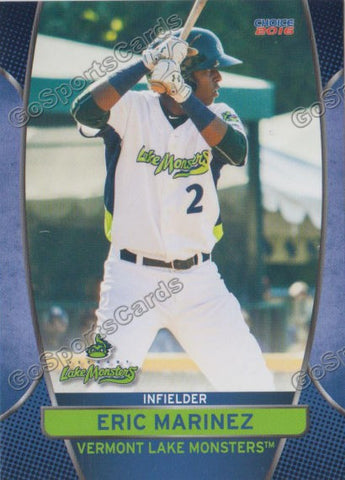2016 Vermont Lake Monsters Eric Marinez