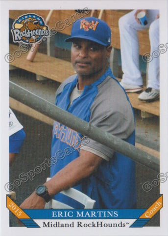 2015 Midland RockHounds Eric Martins