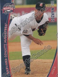 2012 Brevard County Manatees Eric Marzec