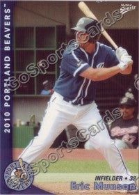 2010 Portland Beavers Eric Munson