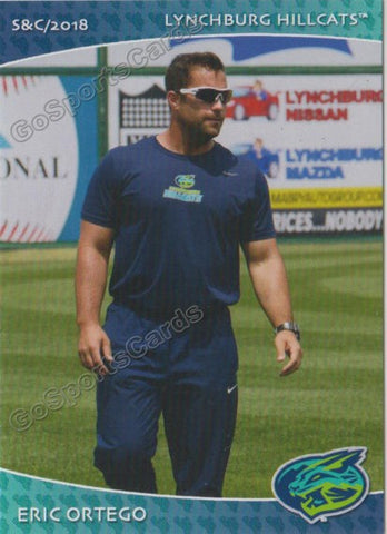 2018 Lynchburg Hillcats Eric Ortego