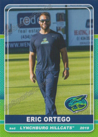 2019 Lynchburg Hillcats Eric Ortego