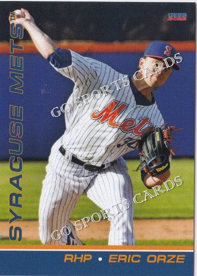 2022 Syracuse Mets Eric Orze