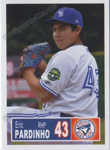 2018 Bluefield Blue Jays Eric Pardinho
