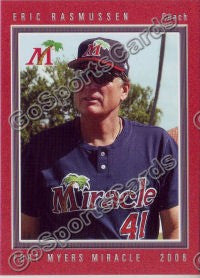 2008 Fort Myers Miracle Eric Rasmussen