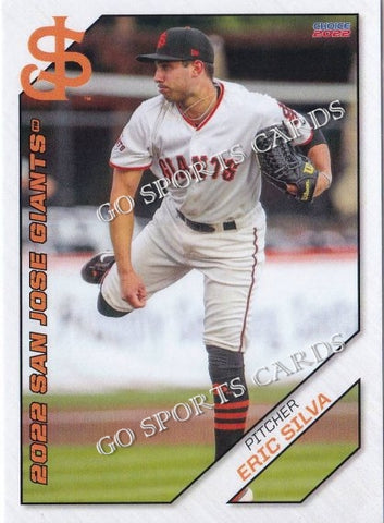 2022 San Jose Giants Eric Silva
