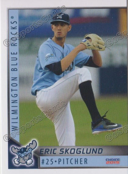 2015 Wilmington Blue Rocks Eric Skoglund