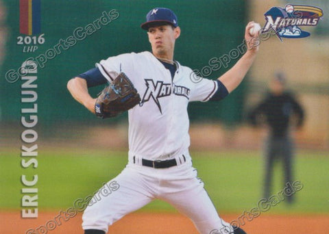 2016 Northwest Arkansas Naturals Eric Skoglund