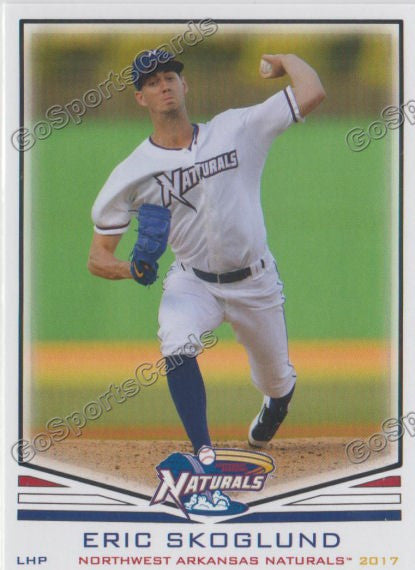 2017 Northwest Arkansas Naturals Eric Skoglund