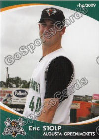 2009 Augusta GreenJackets Eric Stolp