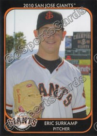 2010 San Jose Giants Eric Surkamp