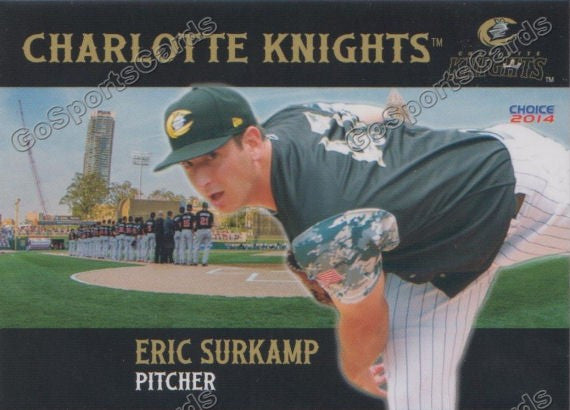 2014 Charlotte Knights Eric Surkamp