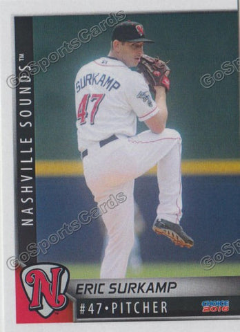 2016 Nashville Sounds Eric Surkamp